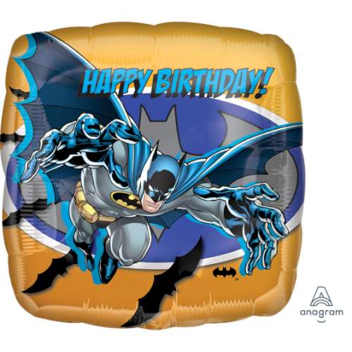 Batman Birthday Balloon - Foil - Click Image to Close